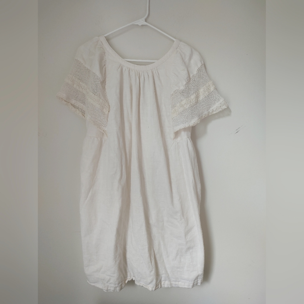 Linen dress 🤍